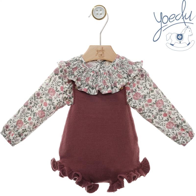 Conjunto niña YOEDU , dos piezas 