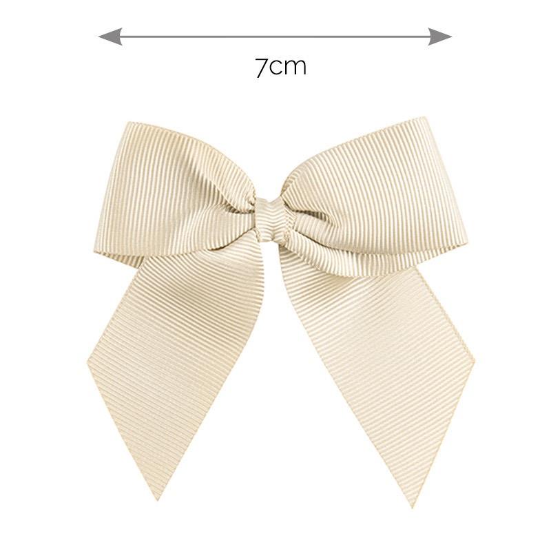 Pinza para el cabello con lazo de grogrén