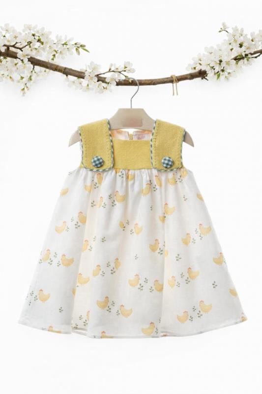 Vestido gallinas yoedu