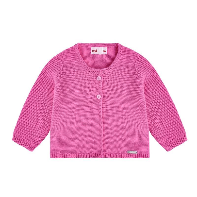 Chaqueta condor larga fuxia 
