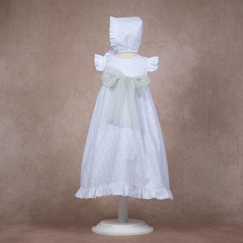 Baton batista bordada con capota