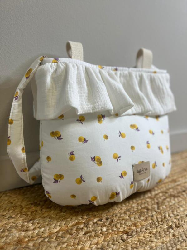 Bolso la giraffa bianca e blu 