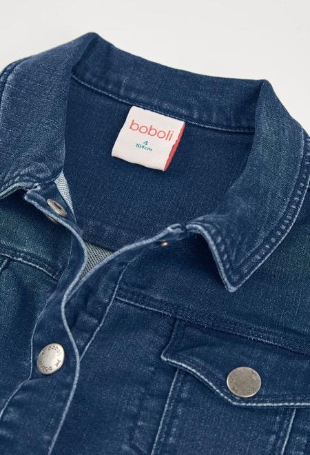 Chaqueta niña denim