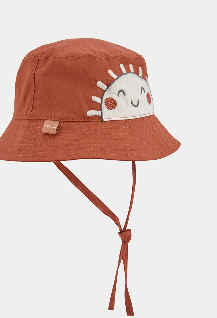 Gorro bebé mostaza