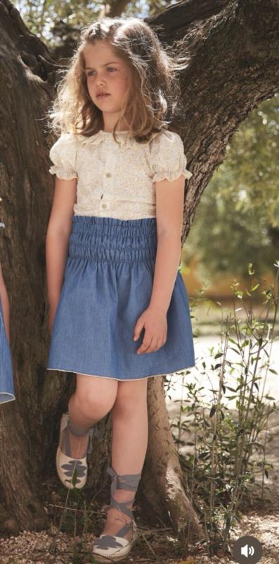 Conjunto nila babidu camisa y falda 