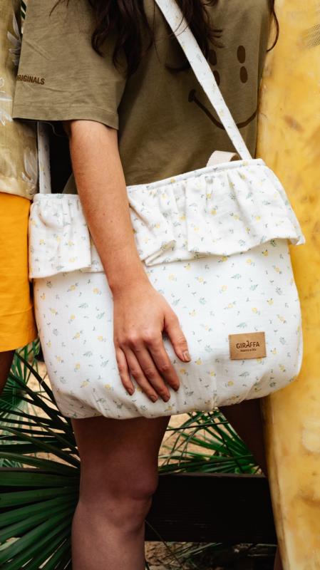Bolso la giraffa bianca colección Matteo 