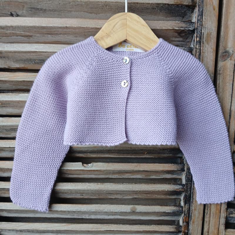 Chaqueta punto corta 