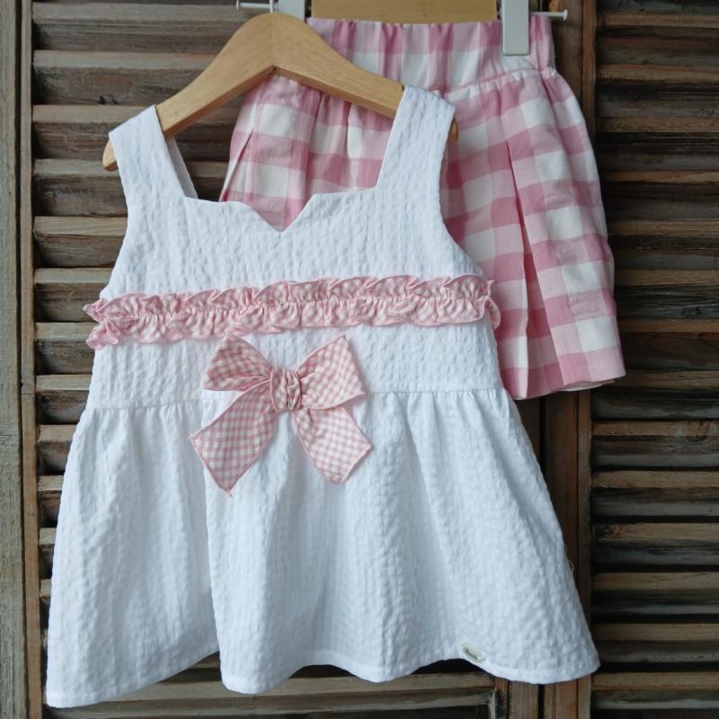 Conjunto niña CAMISA Y FALDA