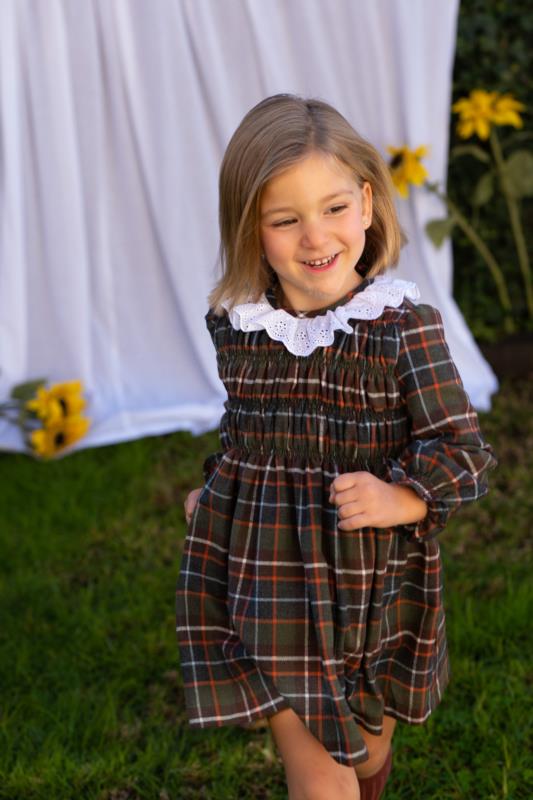 Vestido cuadros COCOTE
