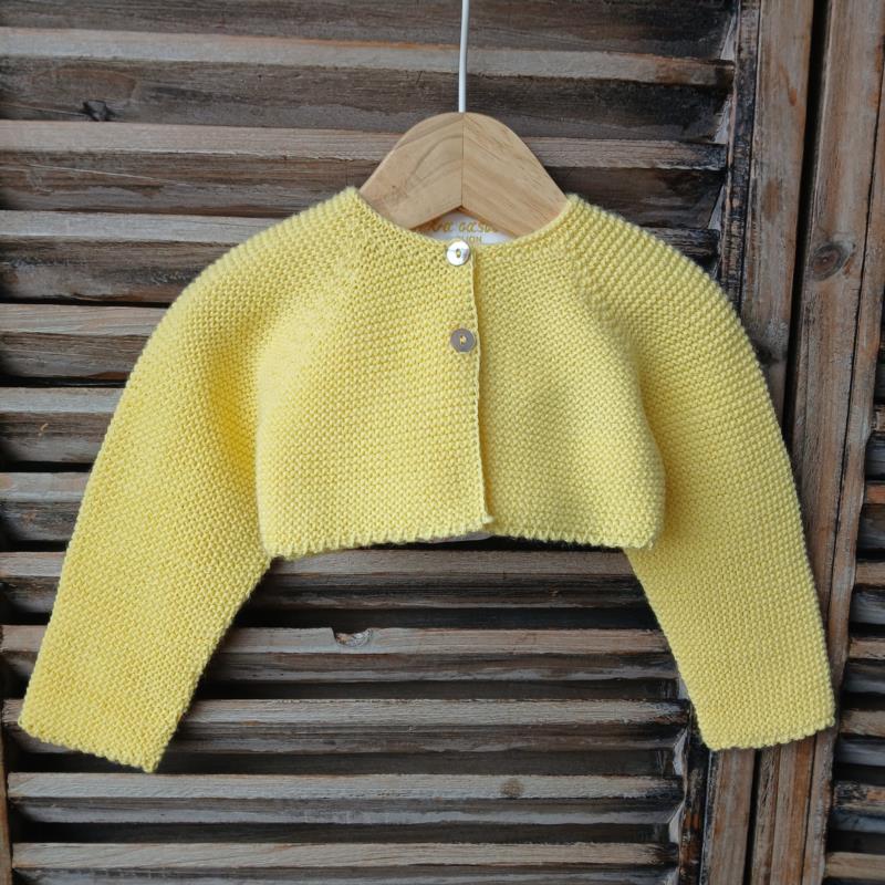 Chaqueta punto corta 