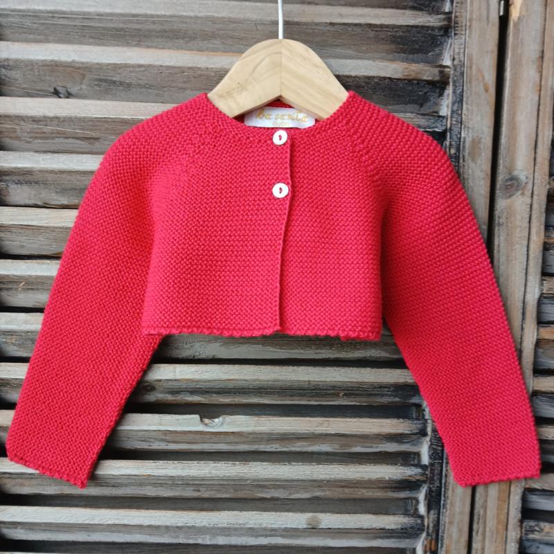 Chaqueta corta punto 