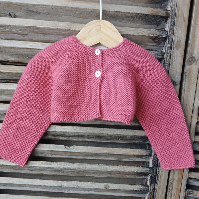 Chaqueta corta punto 