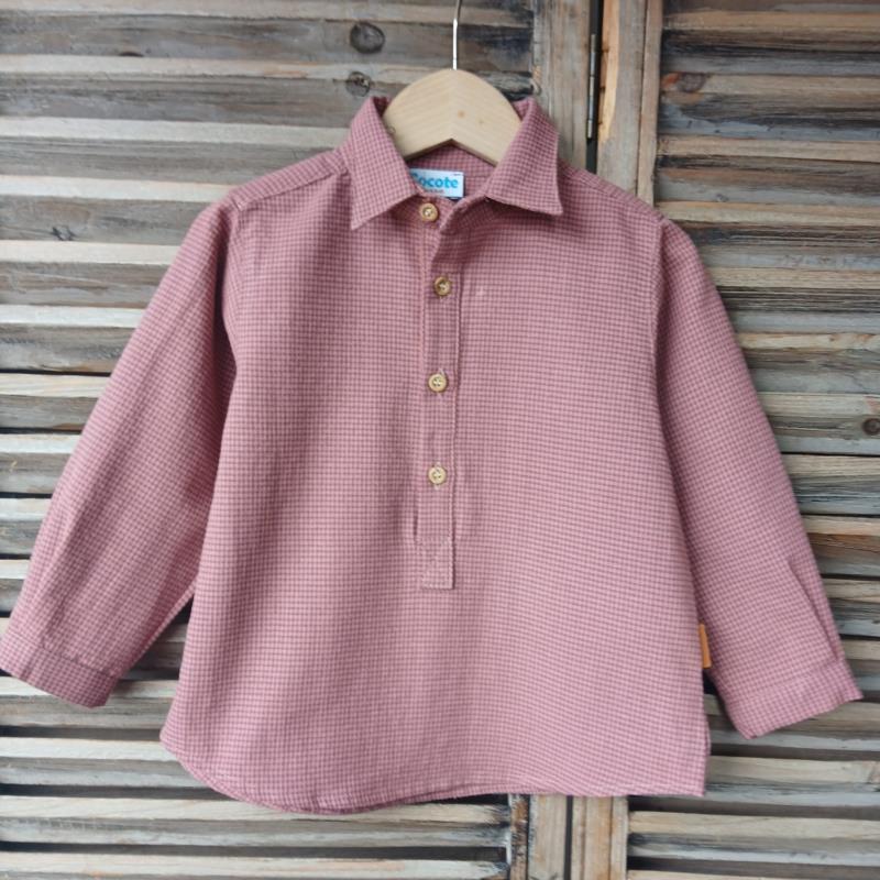 CAMISA CUADRITOS NIÑOS