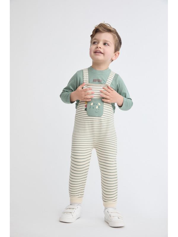Peto niño raya verde