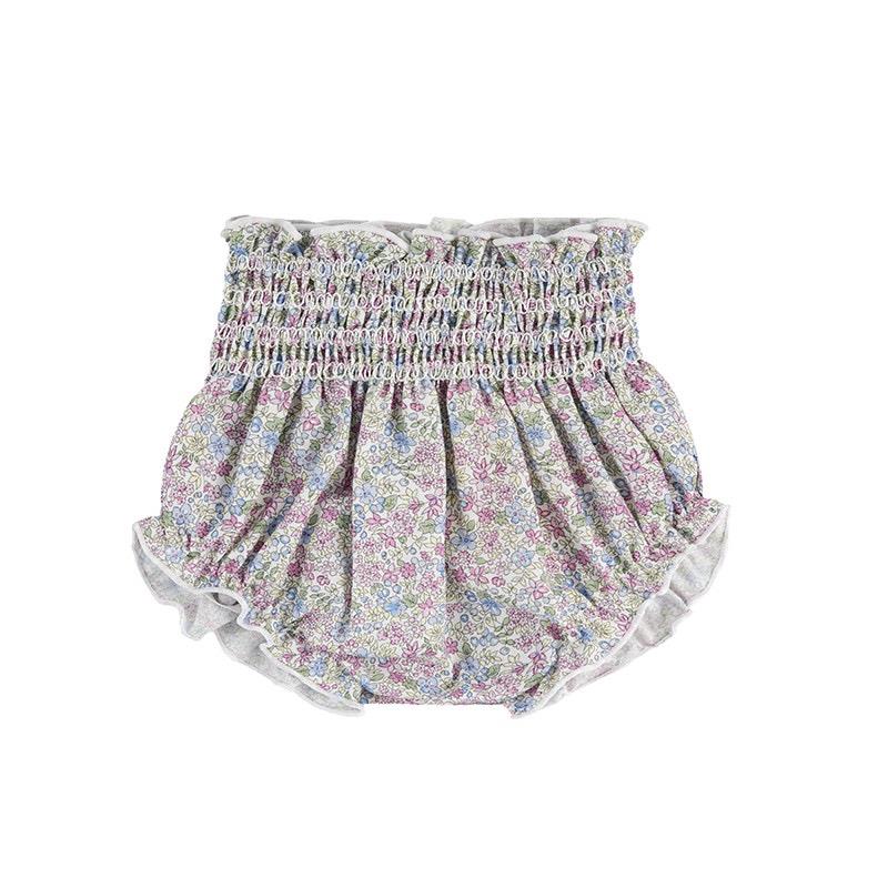 Cubrepañal estampado liberty ROSA PALO