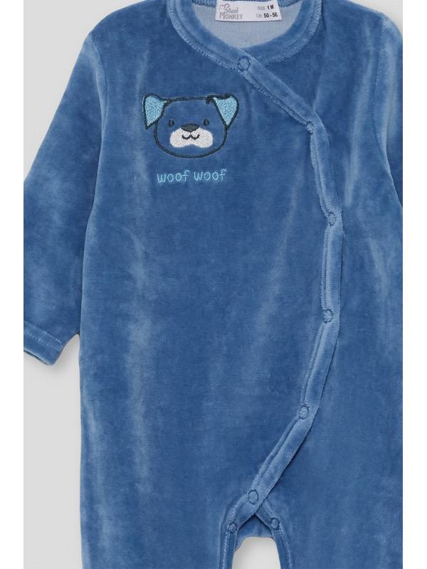 Pijama bebe marino
