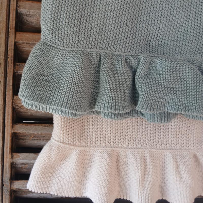 Mantita punto algodon hazel neutrals