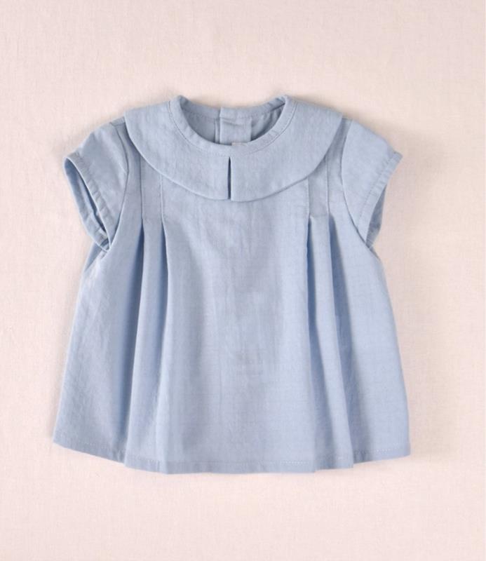 Blusa azul cocote 