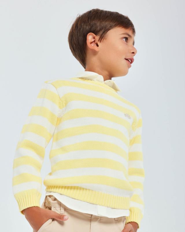  JERSEY RAYAS AMARILLO