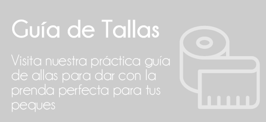 Guía de tallas de la casita de Gijón